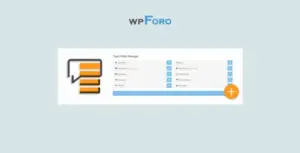 WPForo Topic Custom Fields GPL