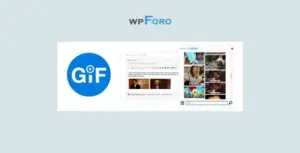 wpForo Tenor GIFs Integration GPL